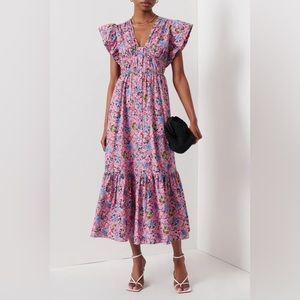 Derek Lam 10 Greta ruffle sleeve dress